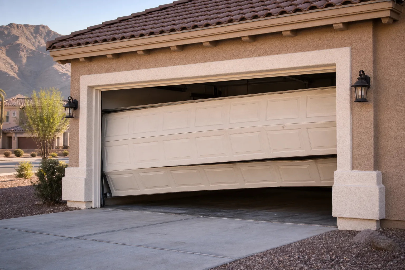 Emergency Garage Door Repair Near Me: What Las Vegas Homeowners Should Do First